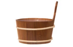 4Living Sauna Emmer 4 Liter - Elzen -Hayward Verkoopwinkel 4living sauna emmer 4 liter elzen 1