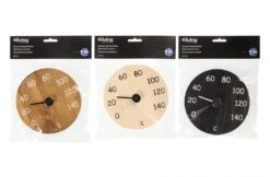 4Living Saunaland Sauna Thermometer Rond 14 Cm -Hayward Verkoopwinkel 4living saunaland sauna thermometer rond 14 cm 2