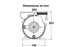Balboa Balboa Niagara 3hp 2-spd Massage Pomp -Hayward Verkoopwinkel balboa balboa niagara 3hp 2 spd massage pomp 2