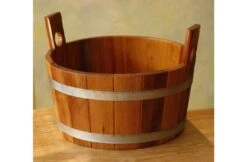 Blumenberg Voetenbak Kambala 16 Liter, Blank Gelakt -Hayward Verkoopwinkel blumenberg voetenbak kambala 16 liter blank gelakt 1