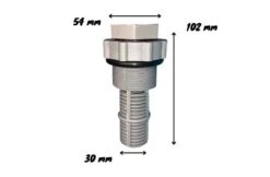 Hayward Hayward En Kripsol Filter - Aftapplug / Drain Clamp Plug -Hayward Verkoopwinkel hayward hayward en kripsol filter aftapplug drain 3