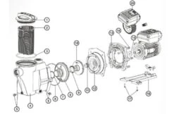 Hayward Hayward RS II / Super Pump Voorfilter O-Ring SPX3000S -Hayward Verkoopwinkel hayward hayward rs ii super pump voorfilter o ring 1