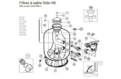 Hayward Hayward Topmount Filter Deksel Klem Ring GMX600NM -Hayward Verkoopwinkel hayward hayward topmount filter deksel klem ring g 1