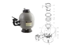 HL/TL Filterdeksel Twist Lock -Hayward Verkoopwinkel hl tl filterdeksel twist lock 4