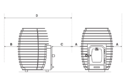 HUUM Huum Sauna Heater HiveWood 9 HUUM Huum Sauna Heater HiveWood -Hayward Verkoopwinkel huum huum sauna heater hive wood 1