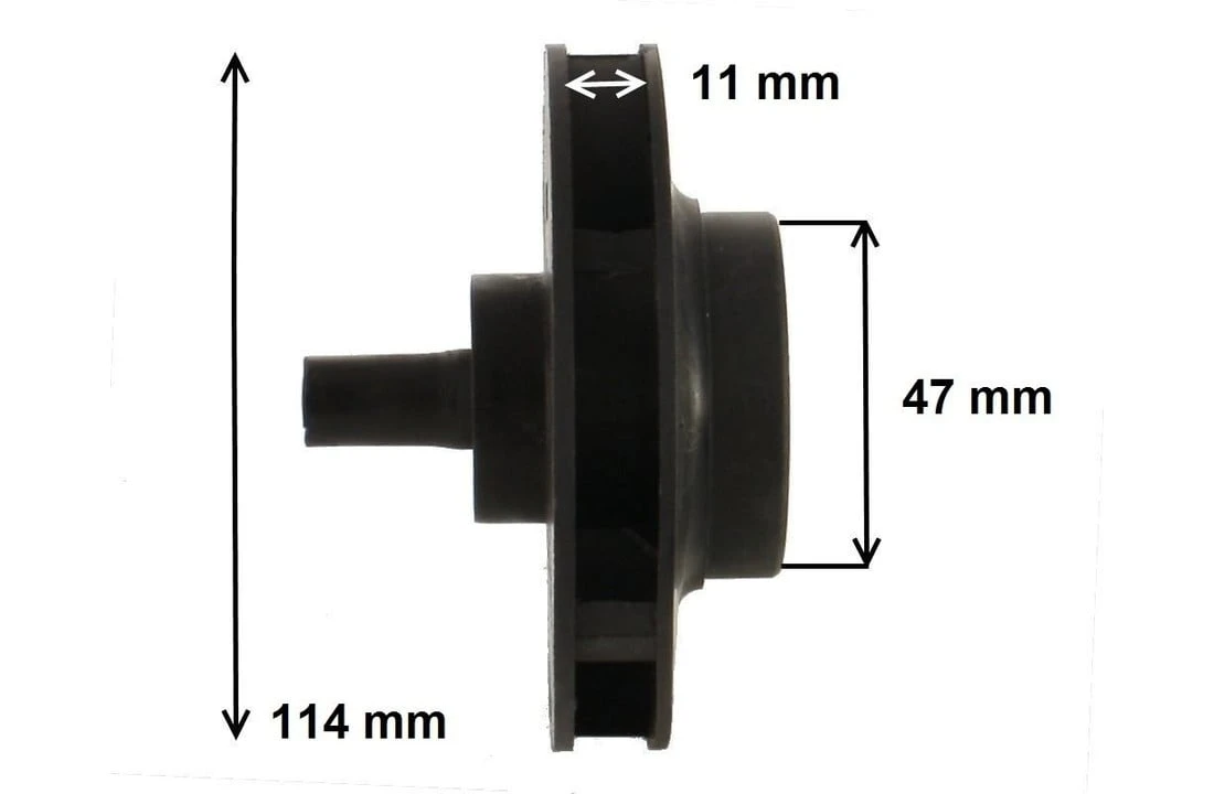 LX Impeller Voor Circulatiepompen TDA50 En JA50 4 LX Impeller Voor Circulatiepompen TDA50 En JA50 - Afbeelding 2