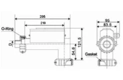 LX LX H30-R1 3.0KW 1.5 Inch Spa Heater (recht Model) -Hayward Verkoopwinkel lx lx h30 r1 30kw 15 inch spa heater recht model 3