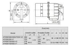 LX Pompen LX AP700 Lucht Pomp Blower Voor Jacuzzi, Spa En Bubbelbad -Hayward Verkoopwinkel lx pompen lx ap700 lucht pomp blower voor jacuzzi 2