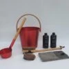 Rento Cadeau SetSauna Emmer Rood -Hayward Verkoopwinkel rento cadeau set sauna emmer rood