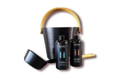 Rento Cadeau SetSauna Emmer Zwart -Hayward Verkoopwinkel rento cadeau set sauna emmer zwart 1