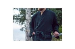 Rento Rento Badjas Kennozwart/donkergroen -Hayward Verkoopwinkel rento rento badjas kenno zwart donkergroen 4