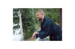 Rento Rento Badjas Kennozwart/donkergroen -Hayward Verkoopwinkel rento rento badjas kenno zwart donkergroen 5