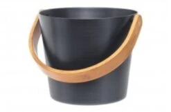 Rento Rento Sauna Emmer Aluminium Met Bamboe Handvat Grijsblauw -Hayward Verkoopwinkel rento rento sauna emmer aluminium met bamboe handv 10