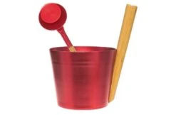 Rento Rento Sauna Opgietlepel Aluminium Rood -Hayward Verkoopwinkel rento rento sauna opgietlepel aluminium rood 1