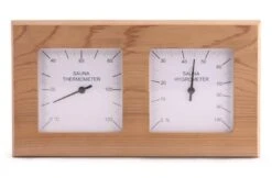 Sawo Sauna Produkten Combi Thermo Hygrometer Vierkant Ceder -Hayward Verkoopwinkel sawo sauna produkten combi thermo hygrometer vierk 1